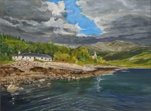 Inverie on the shores of Knoydart, Scotland
